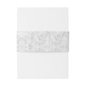 Bandeau De Faire-part Dentelle blanche tombante (Dos Example)