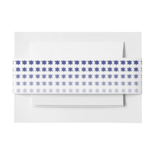 Bandeau De Faire-part Descente Stars Bar Mitzvah Invitation Wrap Band