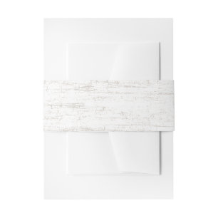 Bandeau De Faire-part Design à la bouleau blanche