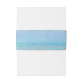 Bandeau De Faire-part Devis De Renouvellement Vow Sur Aquarelle (Dos Example)