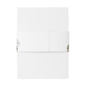 Bandeau De Faire-part Dinosaur thème Mariage personnalisé (Dos Example)