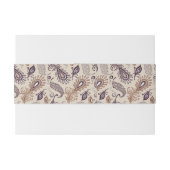 Bandeau De Faire-part Divers motif de plume (Dos exemple)