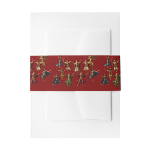 Bandeau De Faire-part Dix seigneurs bondissants Vector Les Dix Commandem
