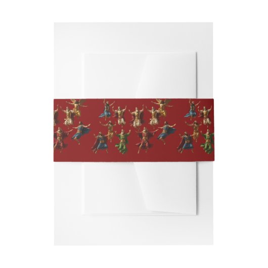 Bandeau De Faire-part Dix seigneurs bondissants Vector Les Dix Commandem (Devant example)