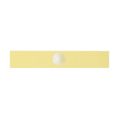 Bandeau De Faire-part Dollar de sable jaune (Plat)