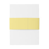 Bandeau De Faire-part Dollar de sable jaune (Dos Example)