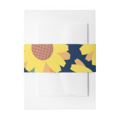 Bandeau De Faire-part Doodle Sunny Bloom (Devant example)