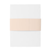 Bandeau De Faire-part Dorothy Peach Mariage élégant (Dos Example)