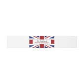 Bandeau De Faire-part Drapeau Union Jack Mariage britannique (Plat)