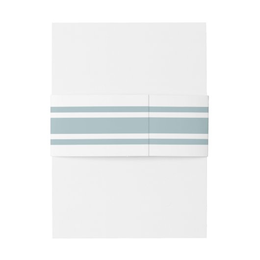 Bandeau De Faire-part Duck Egg Bleu Mariage moderne (Dos Example)