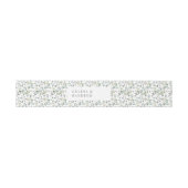 Bandeau De Faire-part Duo de verdure d'eucalyptus rustique 2 (Plat)