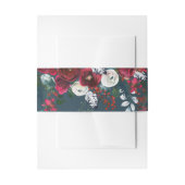 Bandeau De Faire-part Dusty Blue | Mariage Bourgogne (Devant example)