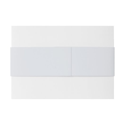 Bandeau De Faire-part Dusty Blue Monogram Mariage de couronne (Dos exemple)