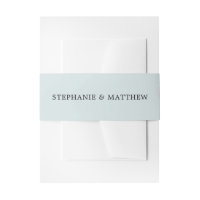 Dusty Blue Pastel Mariage élégant
