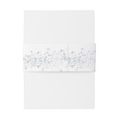 Bandeau De Faire-part Dusty Gold et Mariage bleu (Dos Example)