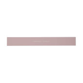 Bandeau De Faire-part Dusty Mauve Mariage (Plat)