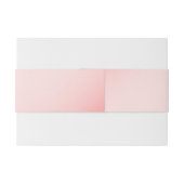 Bandeau De Faire-part Dusty Rose Ballet (Dos exemple)