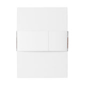 Bandeau De Faire-part Élégant Art Nouveau Floral Art Nouveau Mariage (Dos Example)