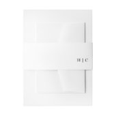 Bandeau De Faire-part Élégant Boho foncé violet sur Mariage blanc (Devant example)