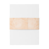 Bandeau De Faire-part Élégant Boho Neutre Floral Mariage (Dos Example)