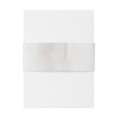 Bandeau De Faire-part Élégant Champagne Monogramme Mariage de script noi (Dos Example)