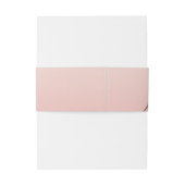 Bandeau De Faire-part Élégant Chic Floral (Dos Example)