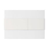 Bandeau De Faire-part Elegant Emerald Outlined Monogram Wedding (Dos exemple)