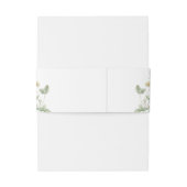 Bandeau De Faire-part Élégant Fleur sauvage Pastel Soft Mariage botaniqu (Dos Example)