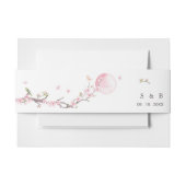 Bandeau De Faire-part Elegant Floral Wedding (Devant Example)