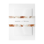 Bandeau De Faire-part Elegant Floral Wedding Invitation (Devant example)