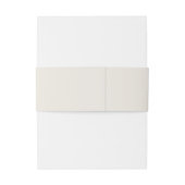 Bandeau De Faire-part Elegant Gold Script Wedding Invitation Belly Band (Dos Example)