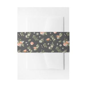 Bandeau De Faire-part Elégant Mariage Boho de l'Aquarelle Citrus Orchard