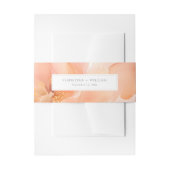 Bandeau De Faire-part Élégant Mariage de fleurs (Devant example)