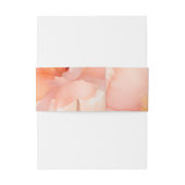 Bandeau De Faire-part Élégant Mariage de fleurs (Dos Example)