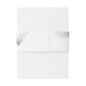 Bandeau De Faire-part Élégant Mariage Eucalyptus Boho (Dos Example)