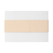 Bandeau De Faire-part Élégant Mariage Floral Gold Blush (Dos exemple)