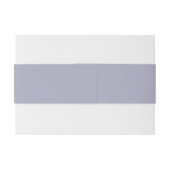 Bandeau De Faire-part Élégant Mariage Lavendar violet français Lilac (Dos exemple)