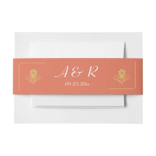 Bandeau De Faire-part Élégant Mariage victorien