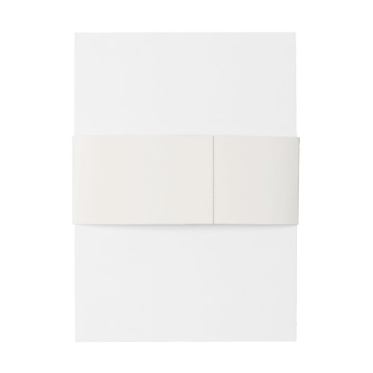 Bandeau De Faire-part Élégant minimal Mariage de mâchoires Monogramme (Dos Example)