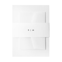 Élégant minimaliste simple Mariage moderne