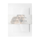 Bandeau De Faire-part Elegant Modern Photo Wedding (Devant example)