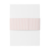 Bandeau De Faire-part Elegant Pink Initials (Dos Example)