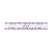 Bandeau De Faire-part Elegant purple flower  (Plat)