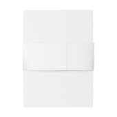 Bandeau De Faire-part Elégant rouille orange Rose cristal simple Mariage (Dos Example)