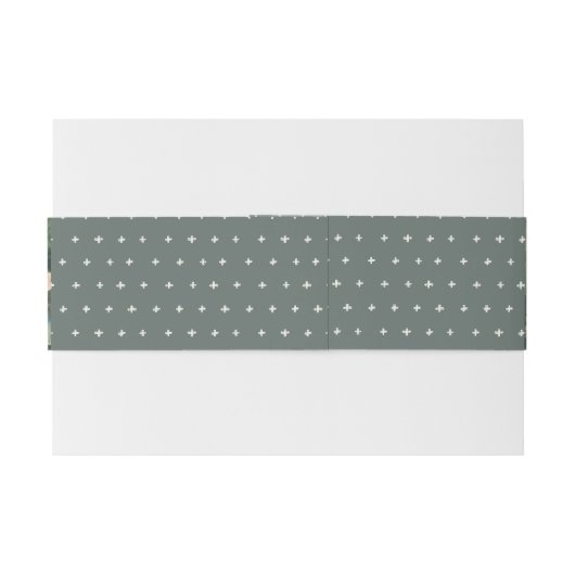 Bandeau De Faire-part Élégant Rustique Exotique Tropical Mariage de forê (Dos exemple)