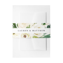 Élégant Spring Floral Belly Band