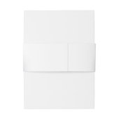 Bandeau De Faire-part Elégant Turquoise Turquoise Rose Simple Glam Maria (Dos Example)