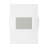 Bandeau De Faire-part Élégante Calligraphie Faire-part de mariage Bande (Dos Example)