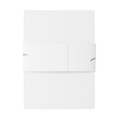 Bandeau De Faire-part Élégante calligraphie Joyeuses Fêtes Noël (Dos Example)