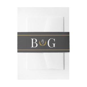 Bandeau De Faire-part Élégante ceinture de grossesse pour mariage équest